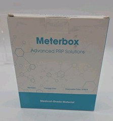 Meterbox 10ml Tubes ACD Gel Glass Tube Individual Wrapped Exp 7/27
