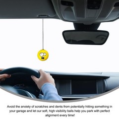 SHMZK Double Garage Parking Aids, Retractable Emotion Ball B