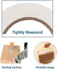 Heavy Duty Packing Tape 6 Rolls, Clear, 2.7 Mil, 1.88″ X 60Y | Total 360Y, Ultra