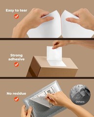 4×6 Thermal Printer Labels, Commercial Grade, 220 Sheets/Stack | 4″x6″ Fanfol…