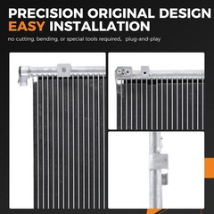 A/C Condenser for EL 1997-2000 Civic 1996-2000 1.6L GNC with Receiver Drier