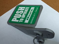 HAWS RH Push Handle for 7612 Emergency Eye Wash — NEW, Old Stock