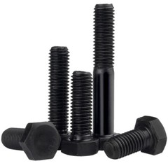 M12 x 1.25 Fine Thread Hex Bolts Grade 8.8 Alloy Steel Hex Head Screws DIN 933