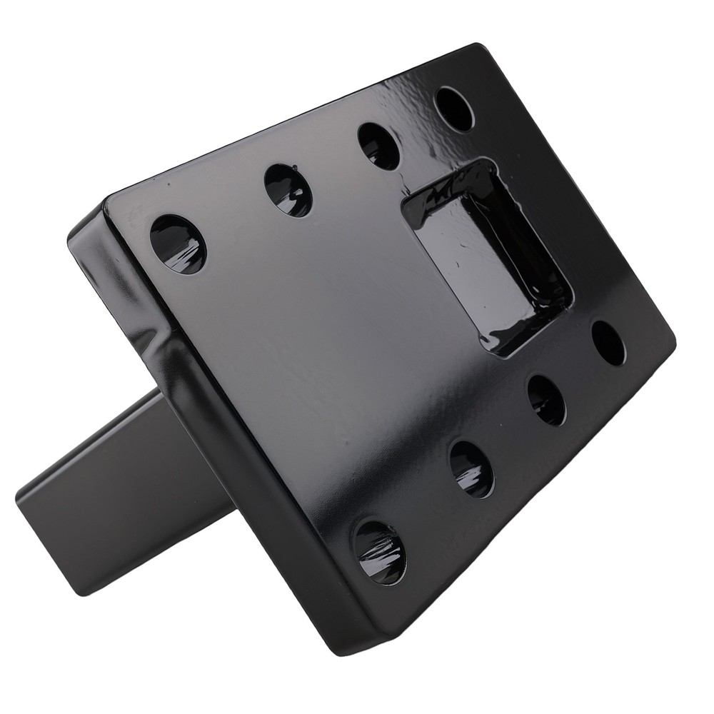 3 Position Pintle Hitch Mount Plate for 2″ Hitch Steel 20000 lbs Capacity
