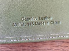 Franklin Covey ~ Green Classic Leather 7 Ring Planner ~ Excellent Pre-Owned