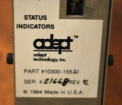 Adept Technology 10300-15520 B+ Type Rev. E Servo Drive Amplifier – USED