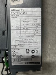 Telemecanique Altivar 71 ATV71HU15N4 Variable Speed Drive 3-Phase 2HP