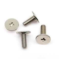 25pc M2 M2.5 M3 M4 Laptop Computer Phillips Thin Flat Extra Big Large Head Screw