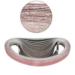 24PCS Belt Sander Sandpaper 1×30 in Sanding Belts 60 80 120 150 240 400 Grit NEW