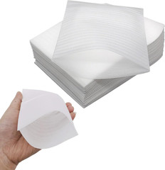 100PCS 4 x 6 Inch Foam Pouches Foam Wrap Cushion Pouches Foam Wrap Sheets Packin