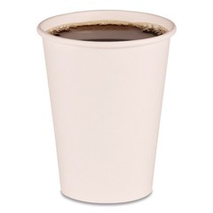 Boardwalk WHT12HCUP 12 oz Paper Hot Cups – White (50 Cp/Slv, 20 Slv/Ct) New