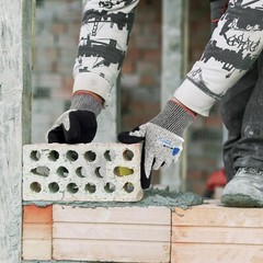ANSI A4 Cut Resistant Gloves, 1 Pair Touchscreen Cutting Gloves with Firm Grip