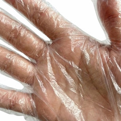 20000 Pcs, Large 1.5 Mil High-Density Polyethylene Disposable Gloves – Clear