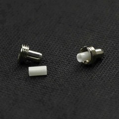 5x Fiber Optic Cable Tester Metal Head & Ceramic Sleeve For Visual Fault Locator