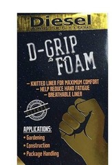 12-Pair Diesel Foam Latex {D-GRIP FOAM}-Size:Small-XLarge-By Diesel Protection