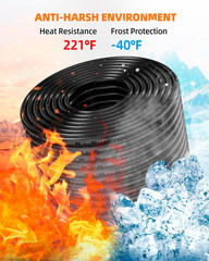 18 Gauge Wire 3 Conductor Tinned Copper PVC Cable IP68 Waterproof Flexible Low