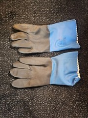 (QTY 12 PAIRS) MAPA 334949 NL-34 Style Stanzoil Neoprene Gloves Size X-Large