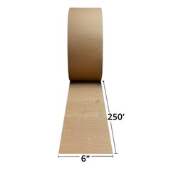 UOFFICE Corrugated Wrap 6″ x 250′ x 1/8″ Thick – B Flute – Cardboard Wrap