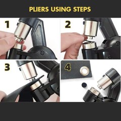 300 Sets 1/2 Inch 12mm Grommets Refill For Grommet Tool Kit Metal Eyelets New