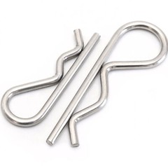 1mm 1.2mm 1.5mm 2mm 2.5mm 3mm 4mm – 6mm R Clip Stainless Steel 304 A2 Beta Pins