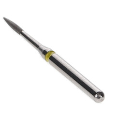 House Brand Dentistry 401763 HSB FG 889-010SF Flame Super Fine Diamond Burs 10Pk