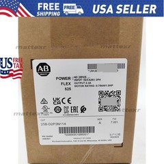 NEW AB 25B-D2P3N114 PowerFlex 525 0.75kW 1Hp AC Drive 25BD2P3N114 US Free Tax