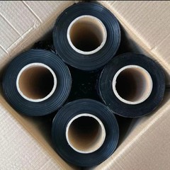 4 Rolls Black 18″ x 1500FT Pallet Wrap Stretch Film Hand Shrink Wrap Heavy Duty