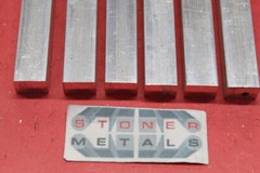 8 Pieces 3/8″ X 1/2″ ALUMINUM 6061 FLAT BAR 14″ long Solid Extruded Mill Stock