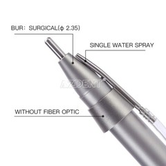 AZDENT Dental Surgical Surgery Operation 20° 1:1 Straight Contra Angle Handpiece