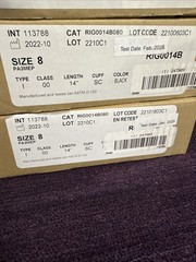 ActivArmr Electrical Insulating Gloves RIG0014B080 Test Date,Feb 2025 Size 8 New