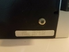 Attenuation / Pivot Point control box Philips / FEI CM200 FEG and maybe others