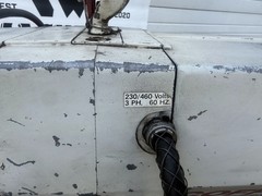 COFFING 1 Ton Electric Chain Hoist 15′ Lift 8 FPM 3PH