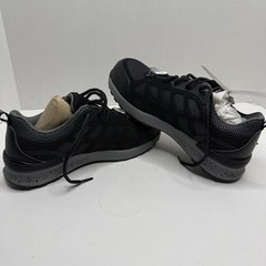 Skechers Work Bulklin Lyndale EH Comp Toe Shoes Women’s 8 Black Gray New
