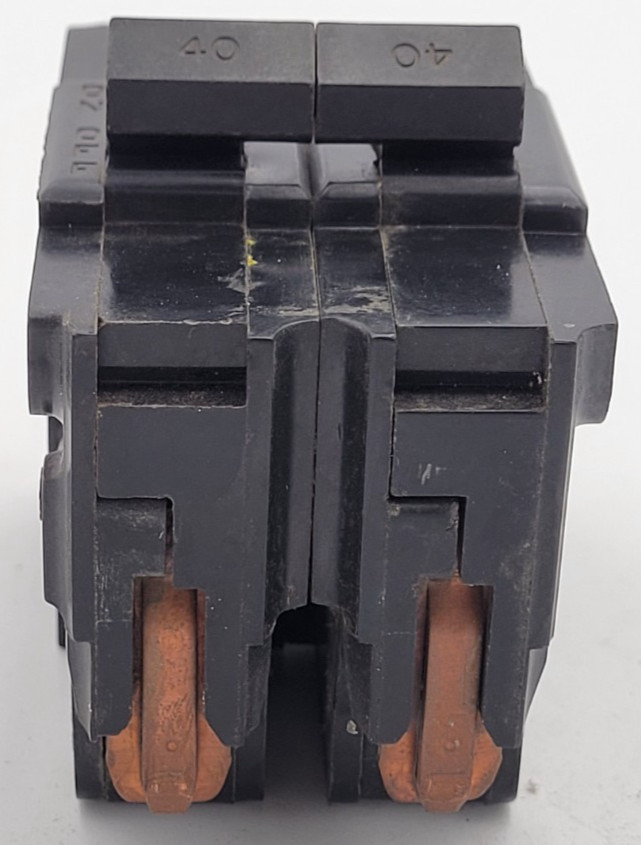 FPE NA240 40 A 2-Pole Stab-Lok 120/240V Federal Pacific Circuit Breaker USED