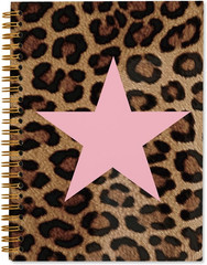 Preppy Cheetah Leopard Notebook Journal Gifts for Women Teen Girls School Suppli