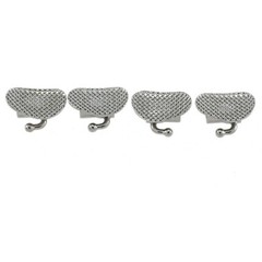 Dental Orthodontic Buccal Tube Roth MBT 022 1st 2nd Molar Bondable Mesh Base