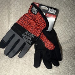 Mechanix Wear Clutch Work Gloves Red/Black L OR-PWCL-58-010