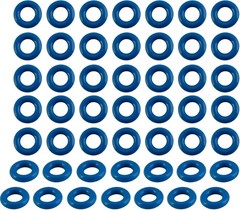 Blue Fuel Injector O-Rings With 7.52mm*3.53 mm Universal Repair Kits 50Pcs Co…