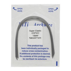 Dental Orthodontic NiTi Arch Wire Round Rectangular Archwire Ovoid Natural Form
