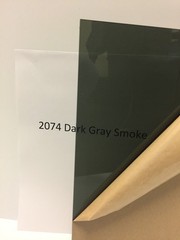 Acrylic Plexiglass Sheet-1/8″ thick-Dark Gray Smoke Transparent #2074-24″ x 24″