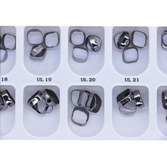 1 Case Dental Orthodontic Plain bands 10-33# 4 kits 96pcs/kit 384pcs