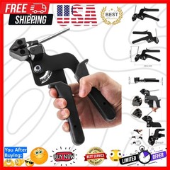 Cable Tie Gun, Stainless Steel Zip Tie Tightener Wrap Tool, Self-locking Meta…