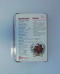 ATW Security The Doberman Plus Strobe Single Tone Piezo Siren Single Gang