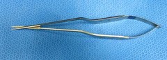 Aesculap FD044R Micro Yasargil Scissors, 2 Blunt Tips, Straight, 9″