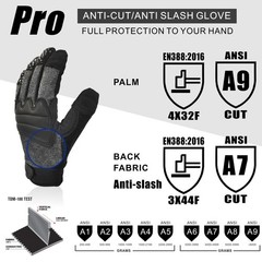 Professional Level 5 Needlestick Resistant Gloves,Needle Puncture Resistant A…