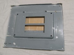 ITE electric cabinet front J-465 240V 3 Phase cover door 18″x14 5/8″ from EQ412B
