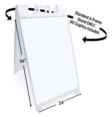Sale Up To 35% Off Signicade 24×36 A Frame Sidewalk Sign Double Sided