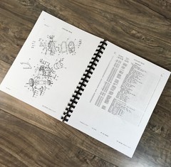 Massey Ferguson 1155 Tractor Service Parts Operators Manual Repair Set Owner