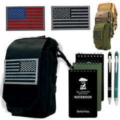 Tactical Molle Pouch Small Notebook Cover EDC Utility Bag Tool Pouch Gadget O…