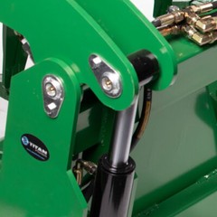 Titan Attachments 72-in HD Grapple Rake Attachment Fits John Deere Global Euro